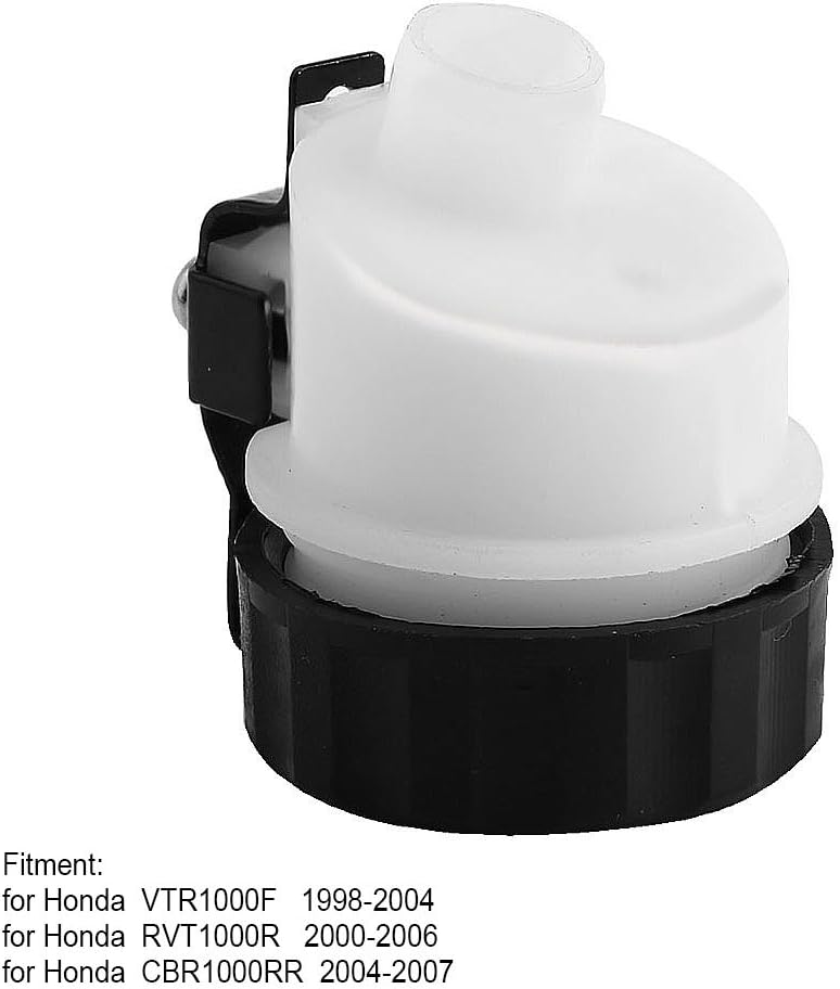 Dweekiy Motorcycle Clutch Reservoir, Clutch Master Cylinder Oil Reservoir Fluid Bottle for VTR1000F 98-04, CBR1000RR 04-07