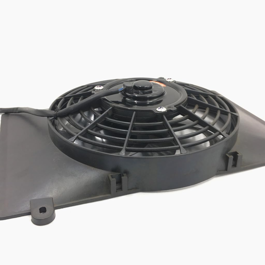Wentylator chłodnicy Zespół wentylatora chłodzącego pasujący do HISUN 700CC HS700 ATV QUAD Coleman 19230-058-0000 19205-107-0000