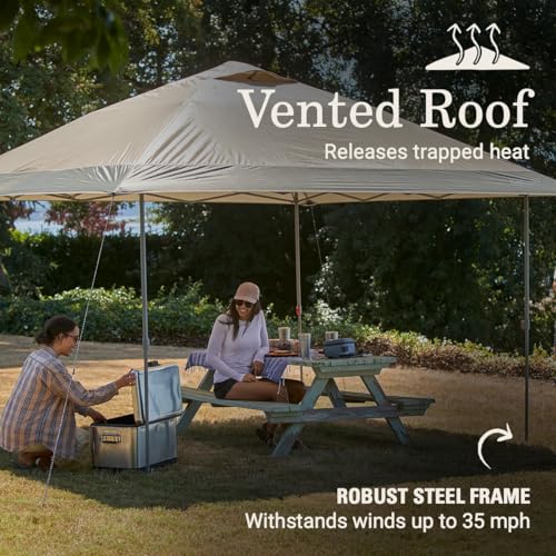 Coleman Oasis Instant Pop-Up Canopy Tent with Side Wall Attachment, Portable Shelter with Easy Setup & Takedown, Wheeled Carry Bag Included, 10x10/13x13ft Sizes - image 4
