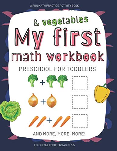 My First Math Workbook Preschool for Toddlers: Homeschool Worksheets ...