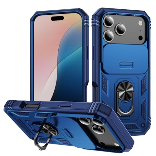 Coque antichoc Phone 17 Pro anti-rayures à clapet d'objectif photo