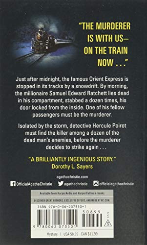 Image of Murder on the Orient Express: A Hercule Poirot Mystery (Hercule Poirot Mysteries, 10)