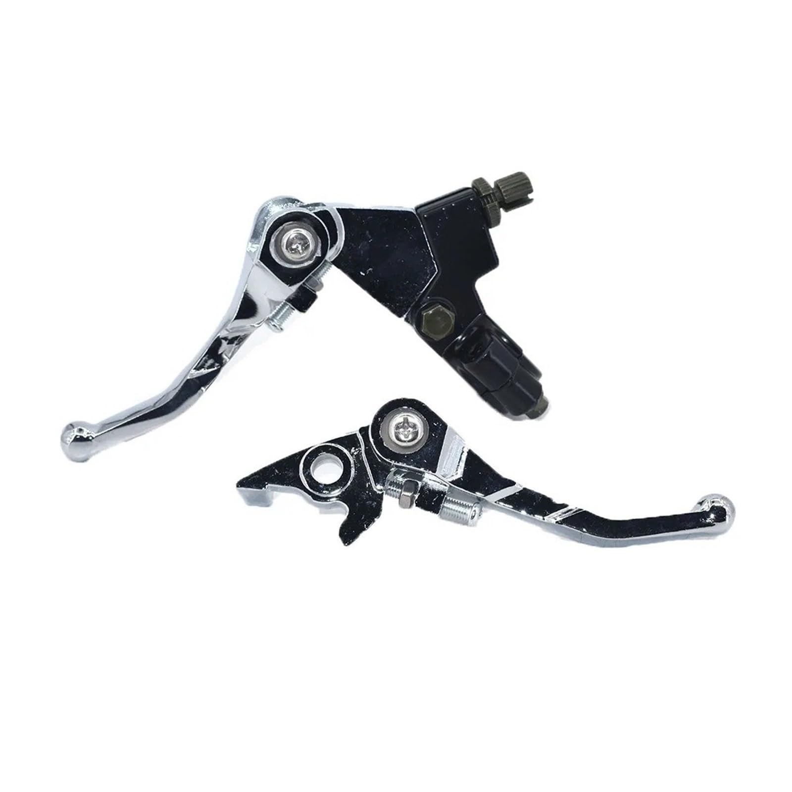 Bskwaq Silver B Motorcycle Brake Clutch Levers For Crf Klx Pit Pro Racing Xmotos Bse Kayo Most Aluminum Alloy Folding Clutch Lever Brake Set Fit Dirt Bikes Parts
