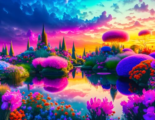Poster sur toile Meechi décoration murale chambre A Spectacular Otherworld