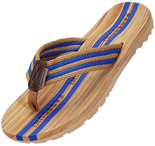 Image of Eagsouni Mens Womens Flip Flops Beach Thong Sandals | Unisex Comfortable Walking Thong Sandals，Beach Pool Water Slip On Indoor Outdoor