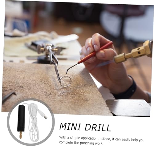 Taladro eléctrico mini USB LIFKOME portátil para bricolaje miniatura 2