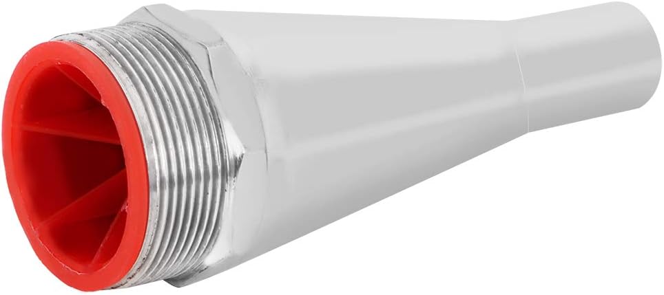 Tyenaza Stainless Steel DN50 Water Fountain Nozzle, G2in 57mm Straight Pool Jet Spray Head for Decorative Ponds, Garden Pools