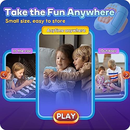 UOXOO Handheld Electronic Pop Game Toy for Kids 6-12, Sensory Fidget Toy for Boys Ages 8-12, Birthday Gifts for 6 7 8 9 10-12 Year Old Kids & Teens - Autism Toys and Easter Basket Stuffers - Image 6