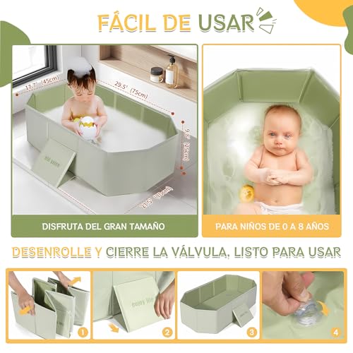 La mejor selección de Tina plegable para bebe - los más vendidos. 9 Imagen adicional