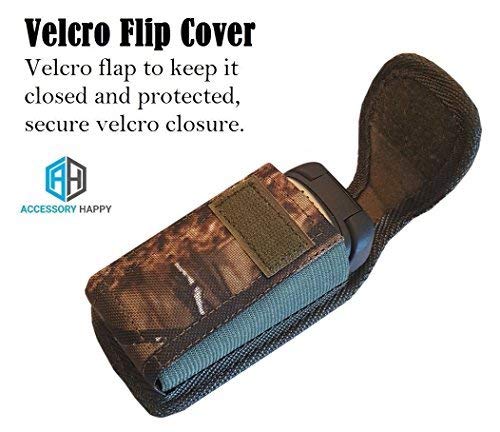 Accessoryhappy 5647371108 Military Grade Cell Phone Case, Camo Rugged Pouch Holster Nylon Metal Flip Phone Belt Case Fits Kyocera Cadence S2720 thumb #5