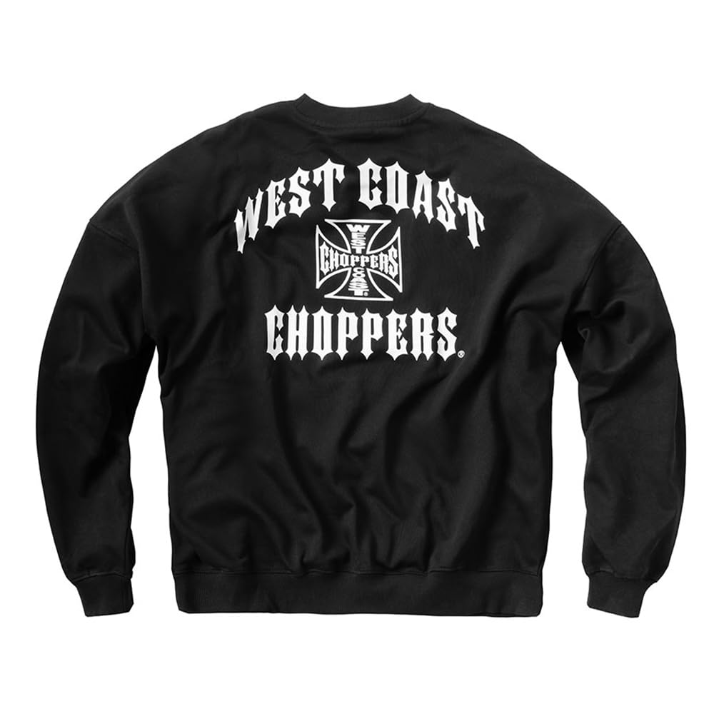 WEST COAST CHOPPERS Iron Oversized Heavyweight Sweatshirt L