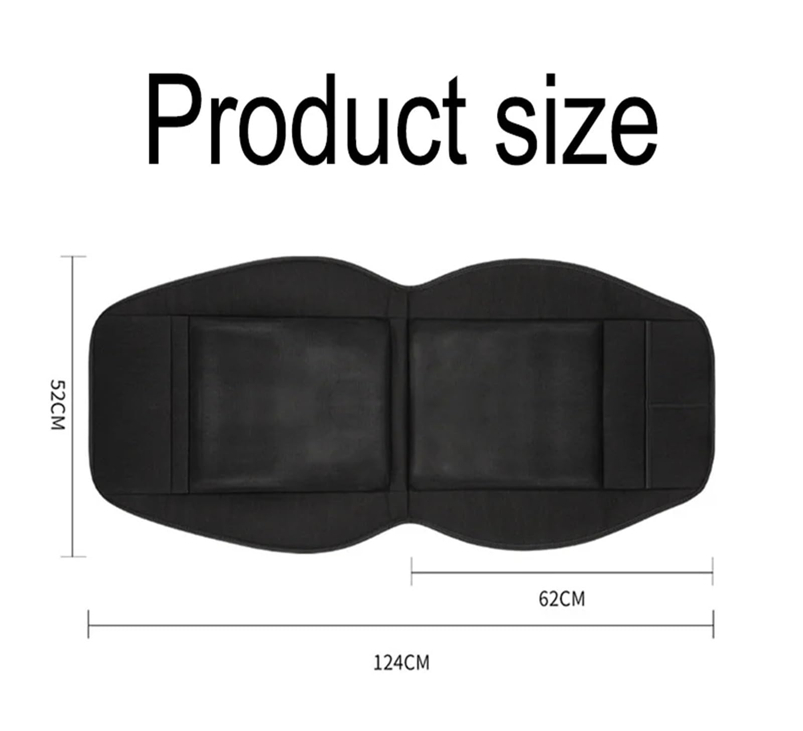 Funda Asiento Coche Aire Acondicionado para Automóvil, Refrigeración, Cojín del Asiento, Ventilación, Respaldo del Asiento Calefactado, Inhalación Fundas de Asiento(5V Black Ventilate)