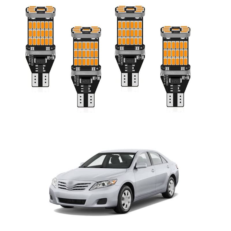 Universal Car Signal Light T15 LED Bulb T10 LED Lights Canbus No Error High Power White DC 12V Reverse Back Parking Lamps Comfortable With Ca-mry