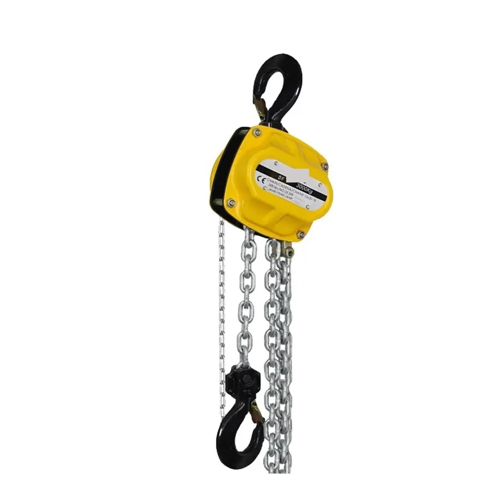 Manual Chain Hoist 0.5T Lever Block Lever Chain Hoist Winch Strong Bearing Capacity for Cars, Home Improvement, Cargo Handling(Yellow)