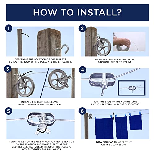 Strata CS79180 Clothesline Outdoor Super Heavy Duty Kit thumb #4