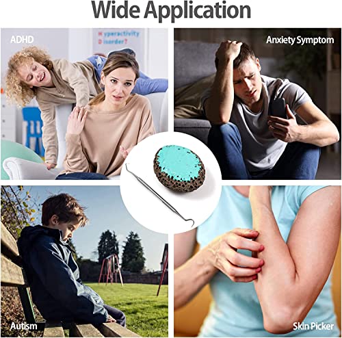 image for Daiuyvol Fidget Picking Stone Kit for Anxiety Relief ADHD OCD Dermatil