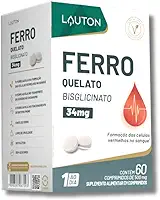 Ferro Quelato 34mg (Clinical Series) 60 Cps - Lauton