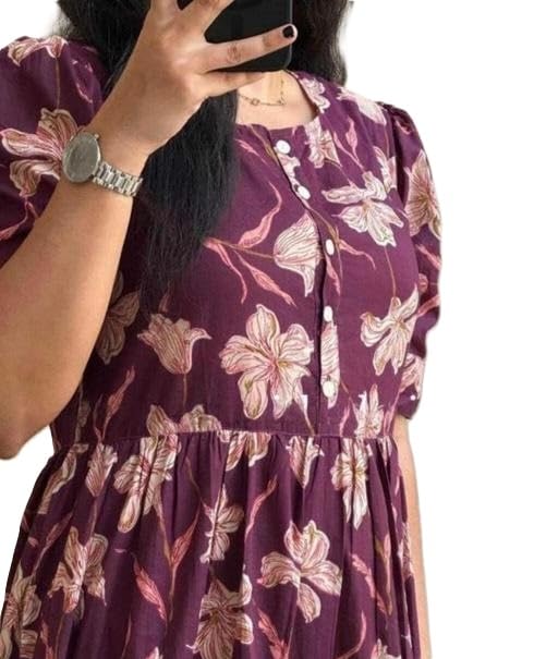 Long Straight Kurti for Women Featuring Minimalist Style