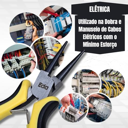 Alicate Bico Redondo Profissional Bijuteria 4.1/2
