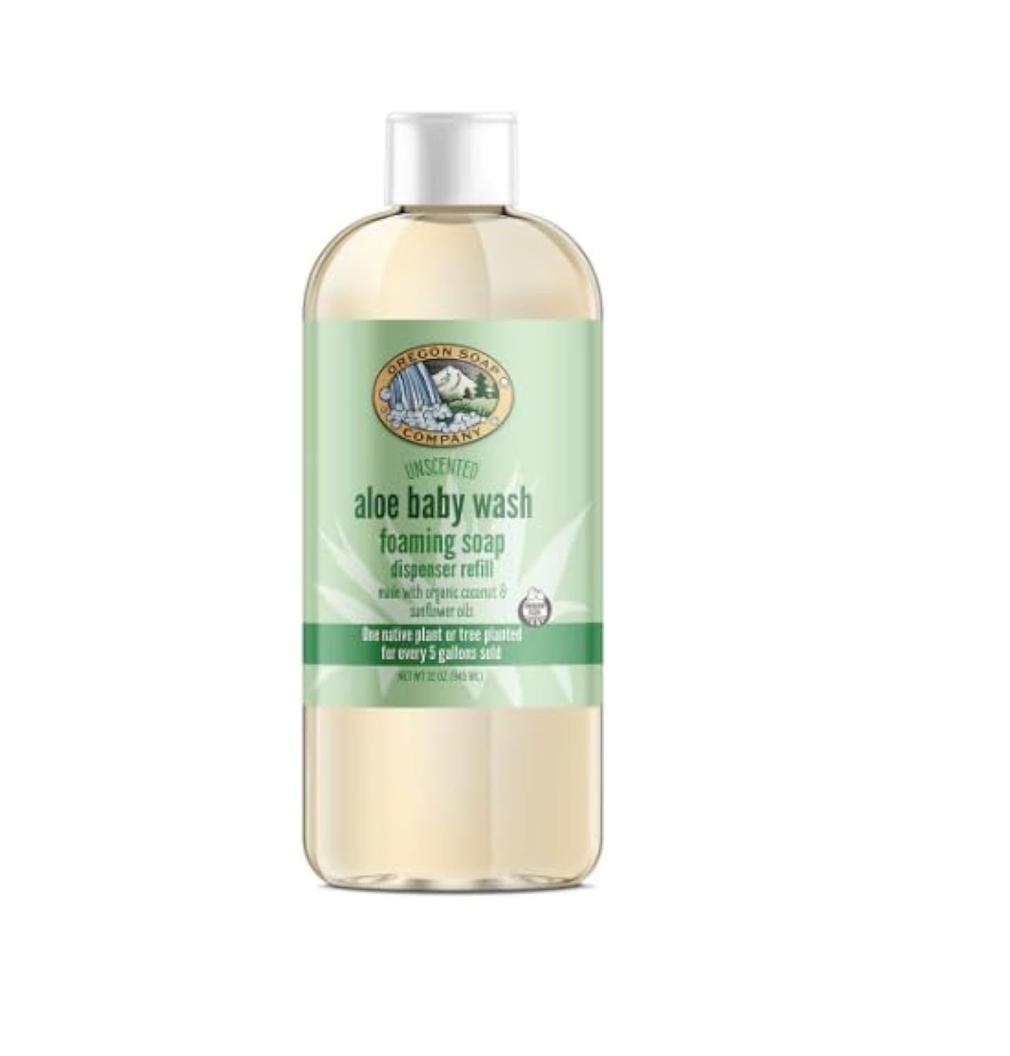 Organic Foaming Hand Soap Refill – Available in Multiple Scents, USDA Certified, Eco-Friendly (Aloe Baby Wash)