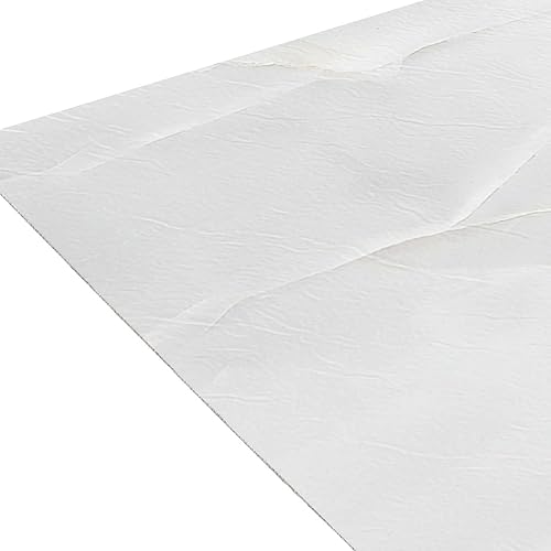 Miniatura 4 de Palazzo - Azulejos de vinilo autoadhesivos de 12 pulgadas, 20 azulejos rectangulares de 12 x 24 pulgadas, patrón de ópalo, suelo de bricolaje para