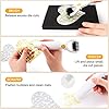 Craft 3 in 1 Multipurpose Craft Tool Set, Die Brush, 3-in-1 Weeding Tool, Brush, Scrape, Pierce, Embossing and Die Cutting Accessory, Retractable Design, DIY Scrapbooking Supplies Die Paper Remover #2