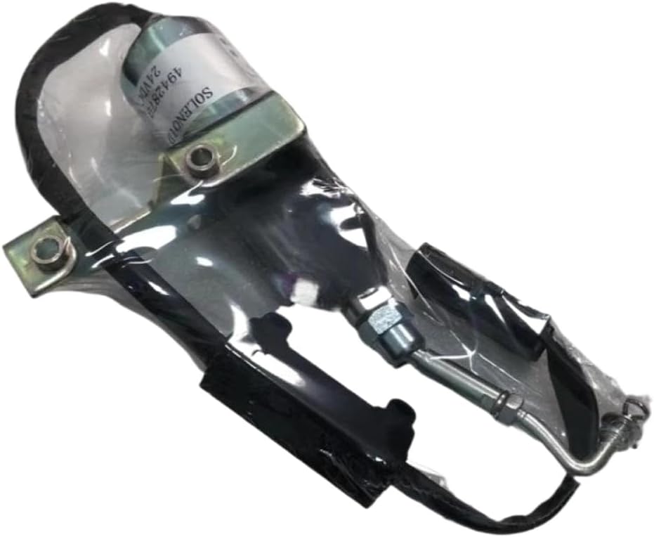 Fuel Shut-Off Solenoid Valve Replacement for Part Numbers 4942879 5292297 5295567 5301701 5346207 Compatible with 6BT 6C8.3 L8.9 L9 6L Engines