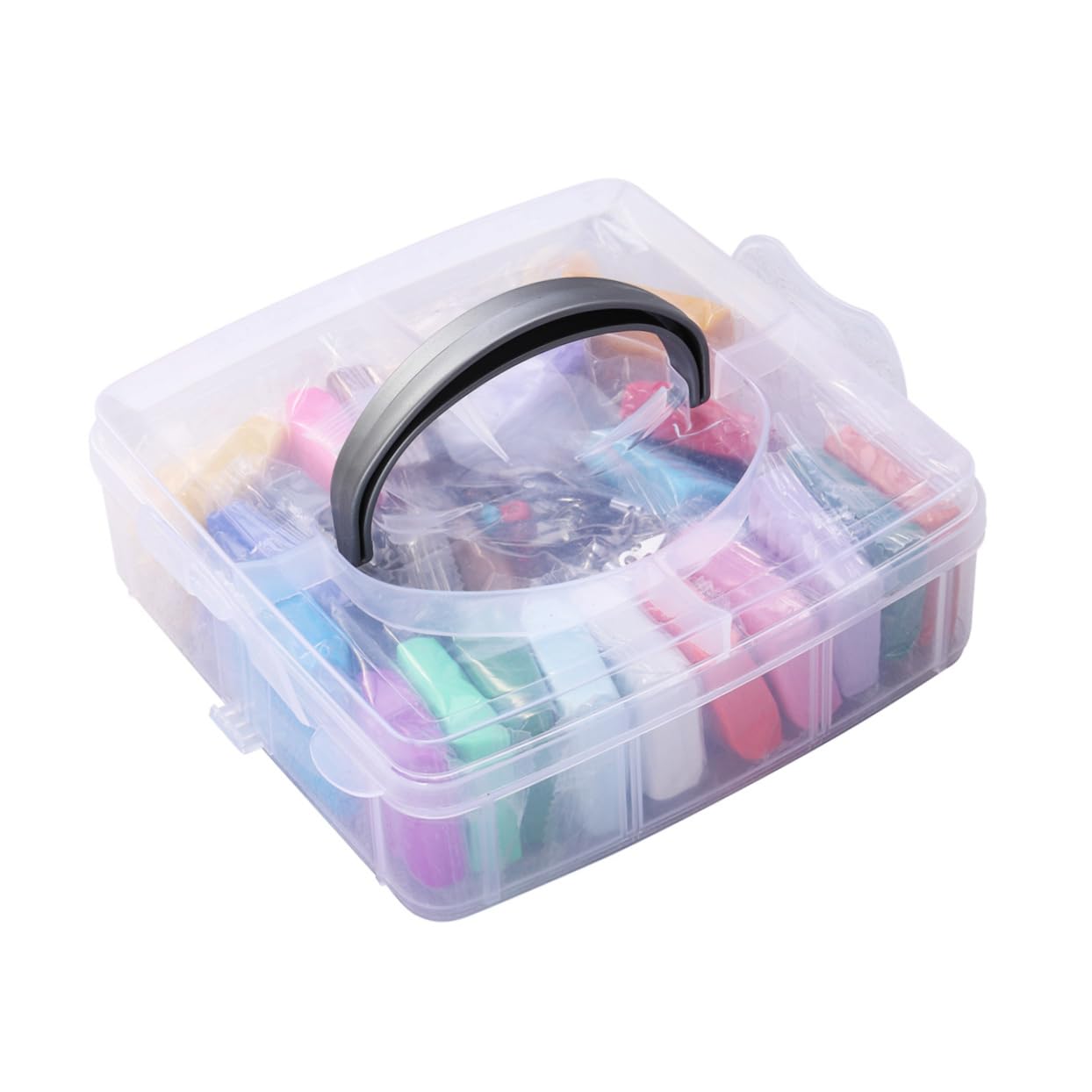 Kit Argilla da Modellare 24 Colori per Bambini Strumenti | Pvc, Accessori Inclusi per Creare Forme, Set Creativo Educativo, Adatto a Ragazzi e Ragazze