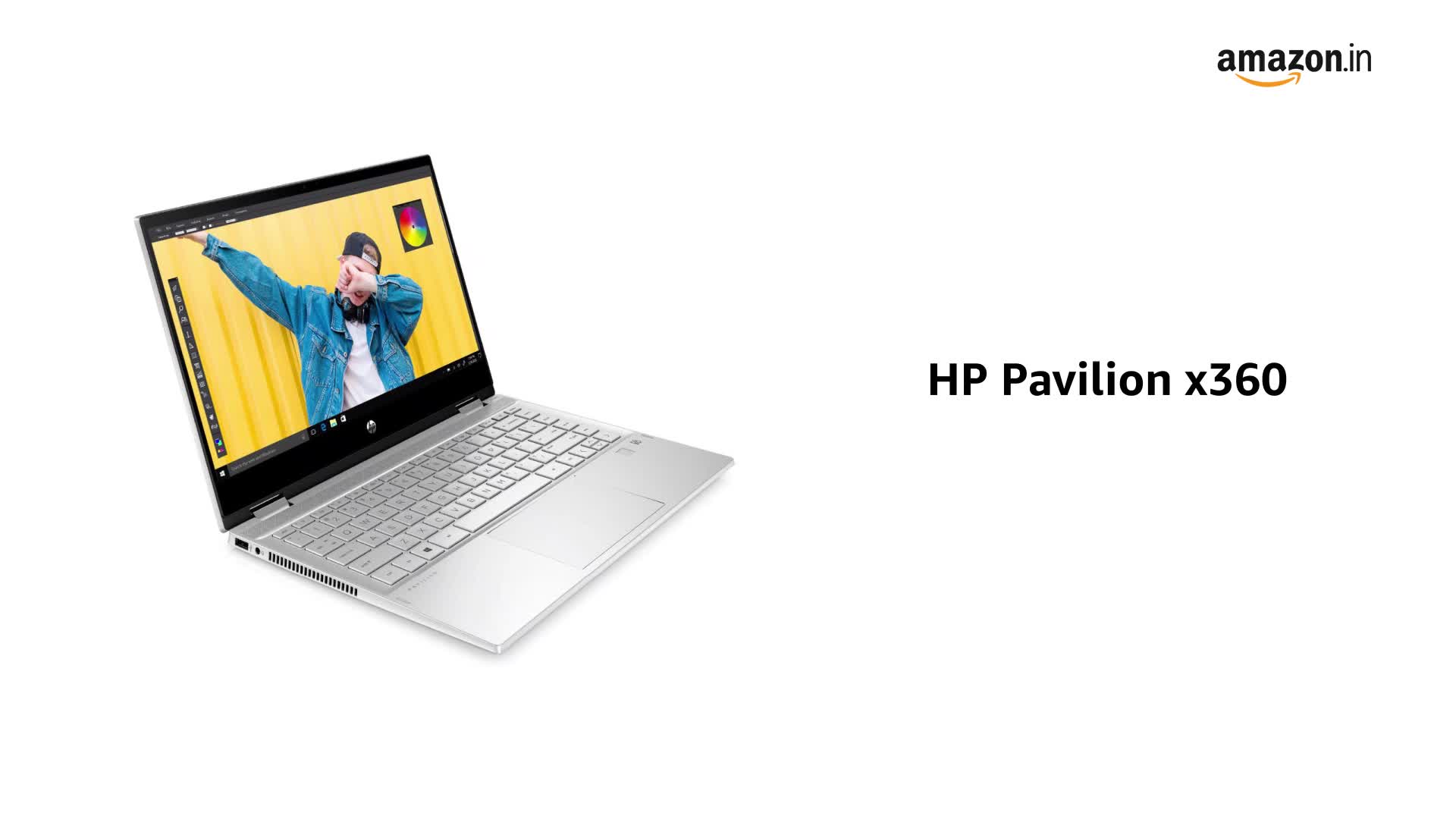 HP Pavilion x360 (2021) 14 inches FHD Touchscreen Laptop, 11th Gen