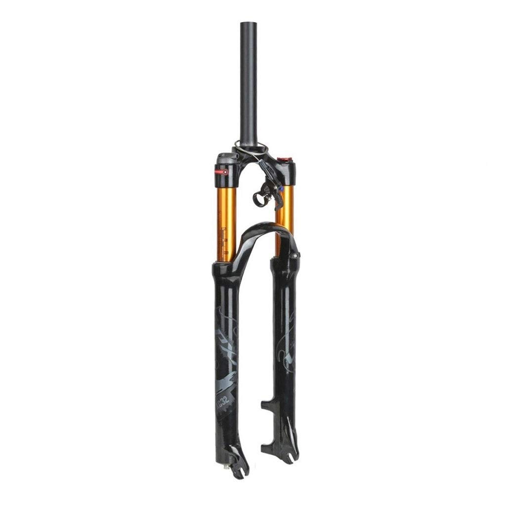 WIQUYBML MTB Suspension Fork 26" 27.5" 29" Bike Air Front Black