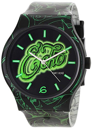Marc Ecko Reloj Unisex Analogico Cuarzo con Correa de Plastico E06507M1 Marc Ecko Reloj Unisex Analogico Cuarzo con Correa de Plastico E06507M1