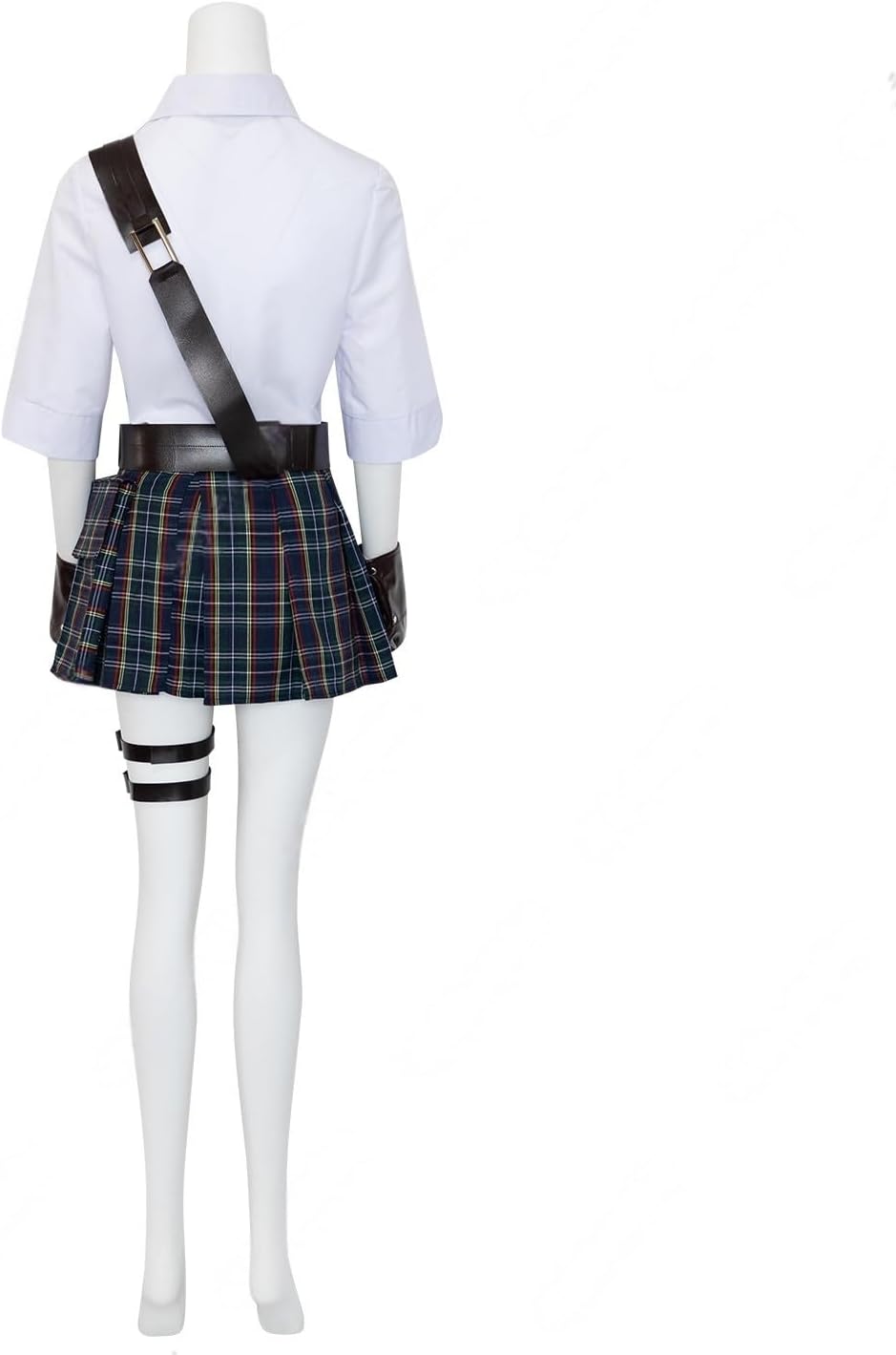 Lady Cosplay Boots Costume Skirt Game Women Halloween Party Anime Event Roleplay Uniform