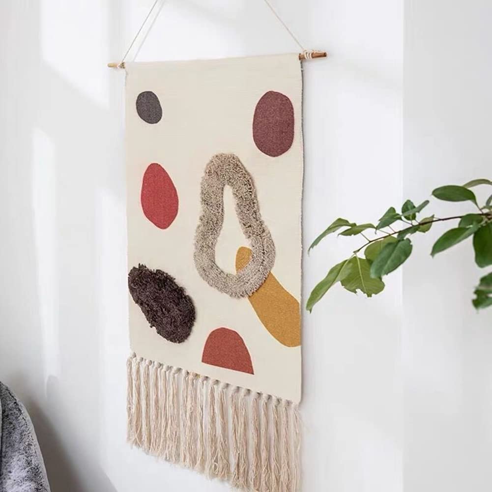 Amazon.co.jp: GLYYJP 手作り タペストリー 50cm×70cm ボヘミアン風壁