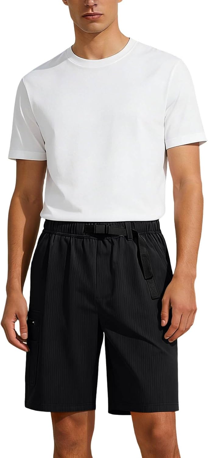 Fashion Hiking Shorts for Men:Casual Loose Fit Workout Cargo Short Pants Workout Party Summer Outfits 2026
