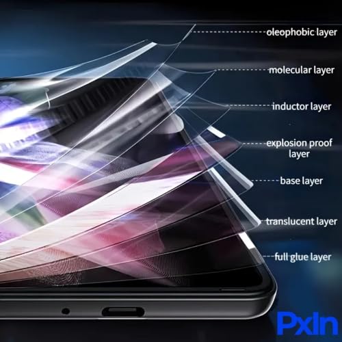 Image of Pxin Mobile Privacy Guard for Xiaomi Mix Fold 4 main screen | Mobile Privacy screen protector | Anti Glare | Anti Spy Protector | Reduces blue light | Self healing from scratches