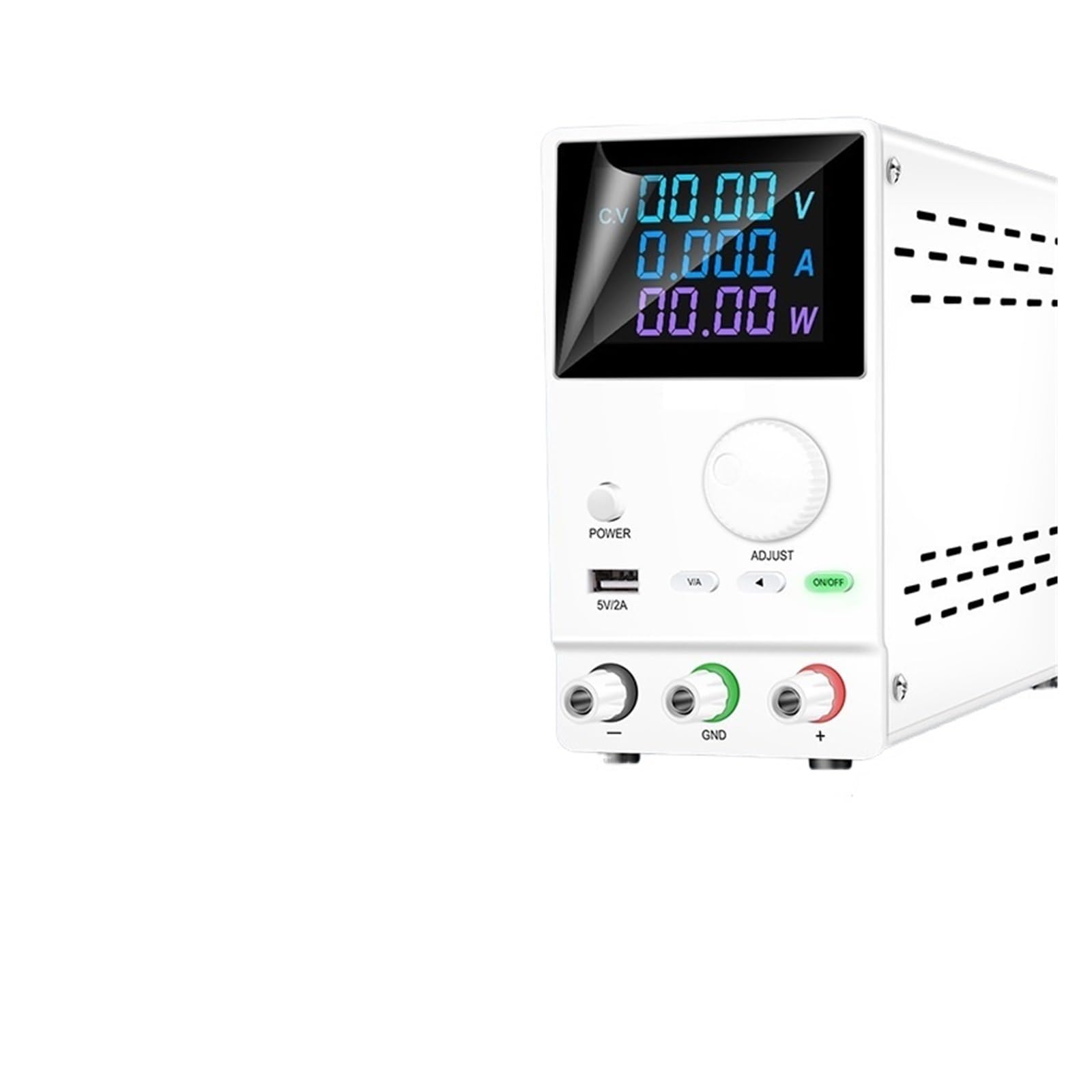 Alimentadores CC programables Fuente de alimentación conmutada ajustable para codificador Fuente de alimentación estabilizada con tensión CC ajustable 120V3A Pantalla LCD SPPS-A1203