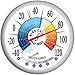 Springfield Precision Instruments 13-1/4-Inch Thermometer with Heat Index, Wind Chill and Hygrometer