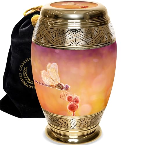 Image of Dragonfly Cremation Urns for Human Ashes Adult Female Urns for Ashes