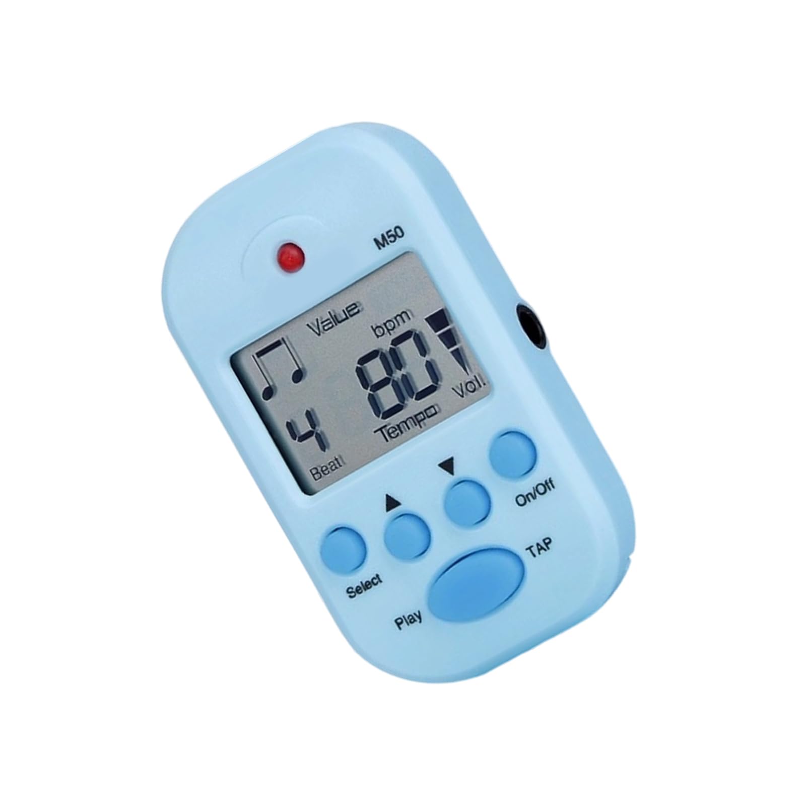 YWLUUOO Small Electronic Metronome User Friendly String Instrument Accessory For Accurate Rhythm Training Instrument Practice