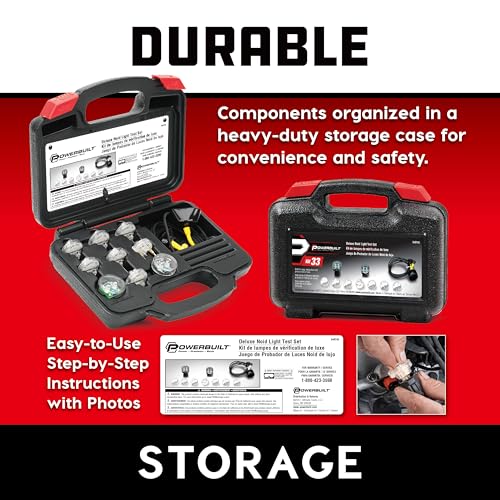 Powerbuilt Deluxe Fuel Injection Test Kit