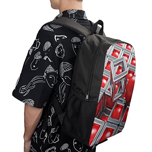 Sac à dos imprimé en 3D Cube idée cadeau rentrée scolaire