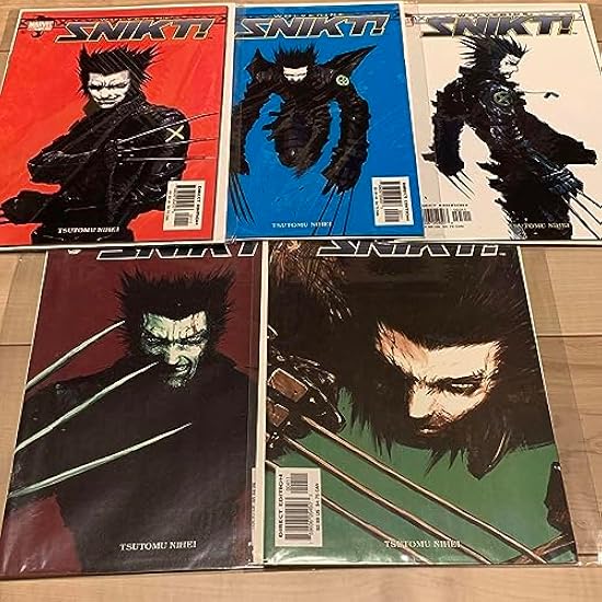 希少 弐瓶勉 WOLVERINESNIKT!コンプリートTSUTOMUNIHEI 弐瓶勉 WOLVERINESNIKTコンプリートTSUTOMUNIHEI