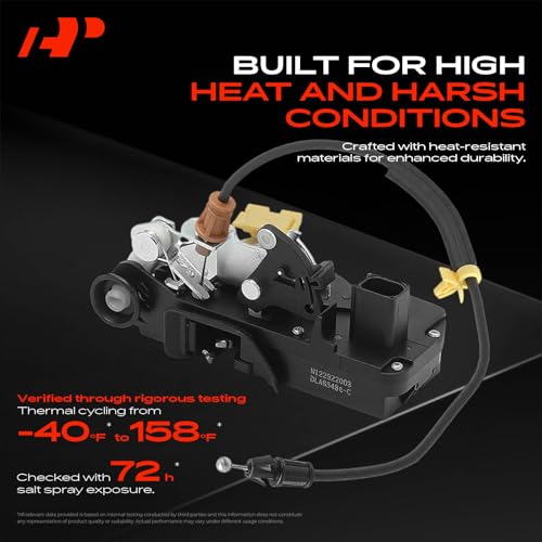 Image of A-Premium Rear Right Passenger Side Door Lock Actuator | Compatible with 2010-2014 Chevrolet Chevy Silverado 1500 2500HD 3500HD & GMC Sierra 1500 2500HD 3500HD