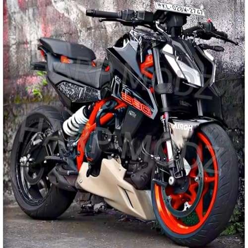 Image of Amazon Brand- HARP MODZ Racing Underbelly Engine Guard 1.0 for KTM Duke 390 and KTM DUKE 250 BS6 (Non Painting)