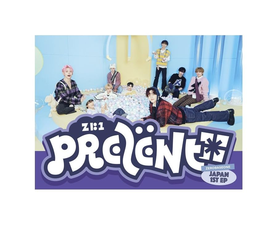 Amazon.com: ZEROBASEONE Prezent [CD+Photobook Limited Edition Type