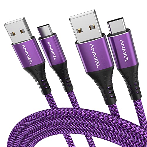 ANMIEL 10ft USB C Cable 2-Pack