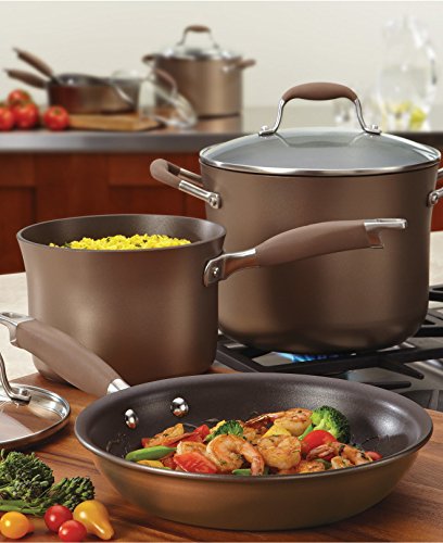 Anolon Advanced 10-Quart Covered Stockpot, Bronze #TOP1
