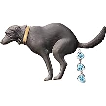 Whimsical Dog Poop Badge Fashion Funny Accessory Fun Dog Poop Brooch with Sparkling Heartstone Party Brooch