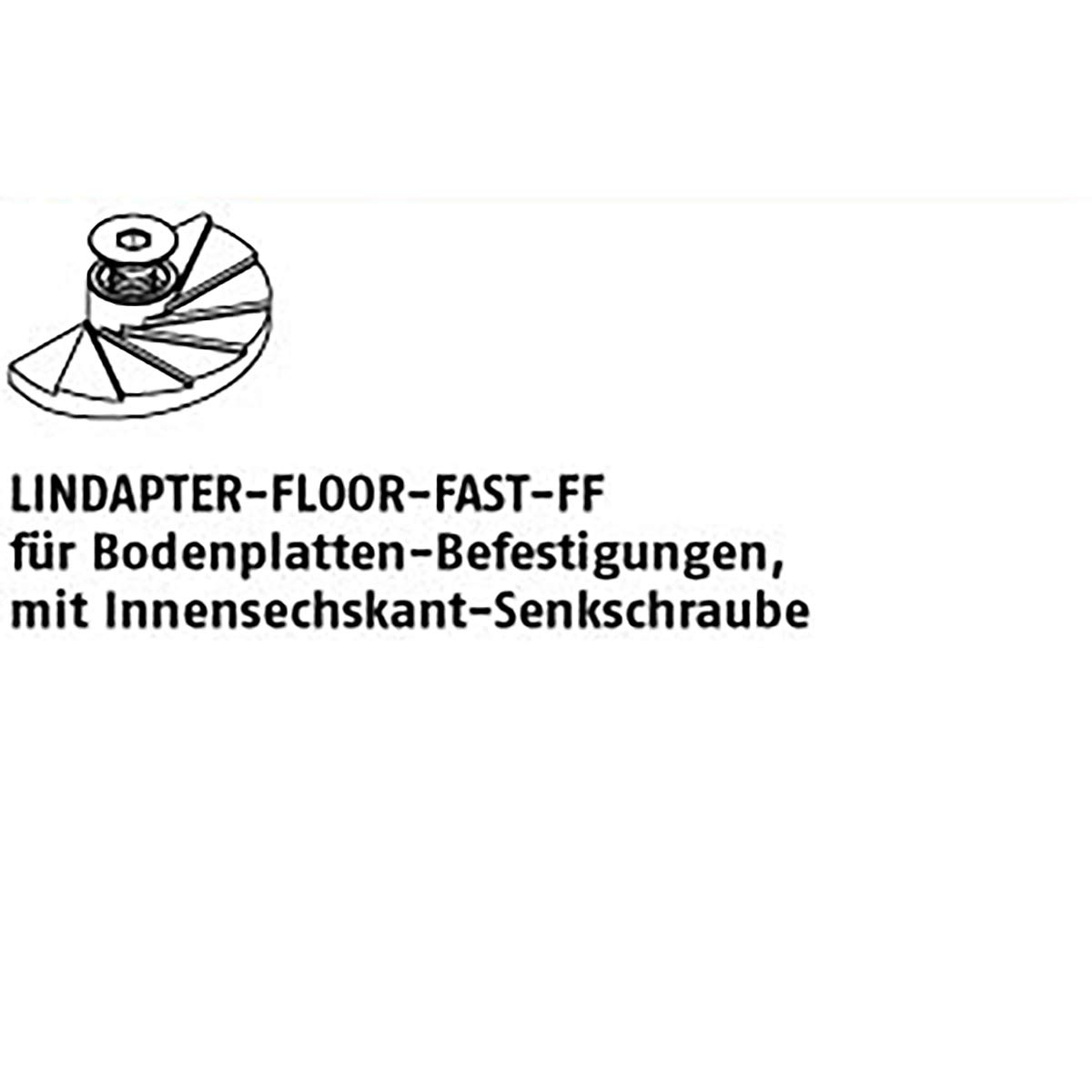 Lindapter ART 82019 solution ancrage sans soudure inox 1.4408 FF 08