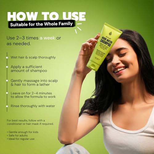 Image of Detoxie Hard Water Shampoo 150 ml | Cleanses Metal & Mineral Build-Up | Reduces Hair Fall | Removes Oil, Dust & Pollution | Keratin, Onion Peel Oil & Proteins | For All Hair Types